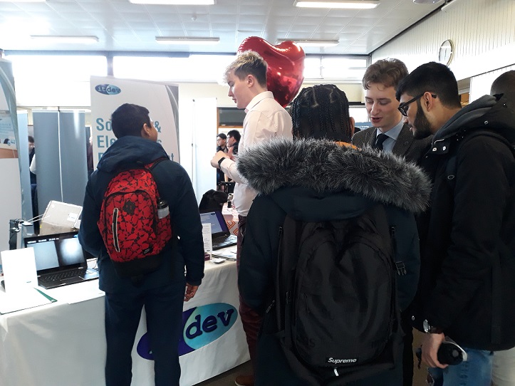 ITDev stand at the ECS Careers Fair 2020