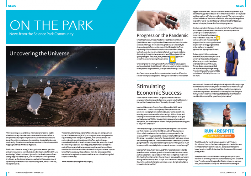 Science Park So magazine