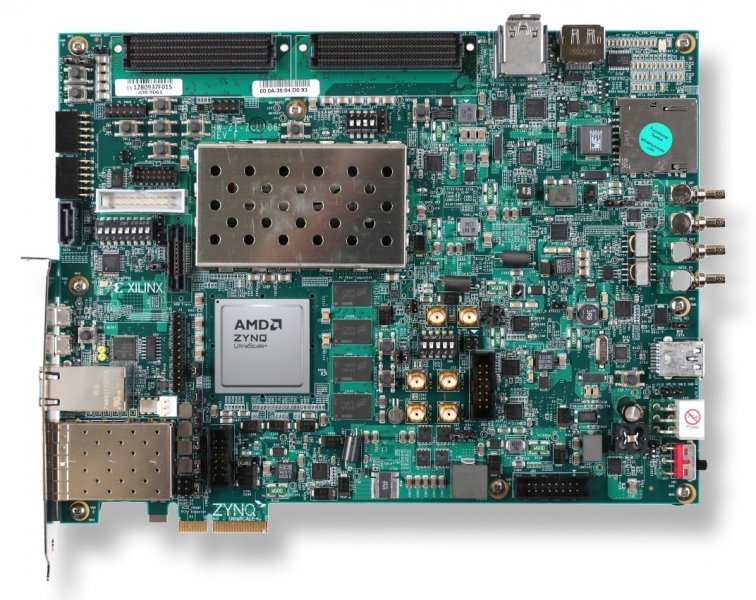 Picture of ZCU106 board